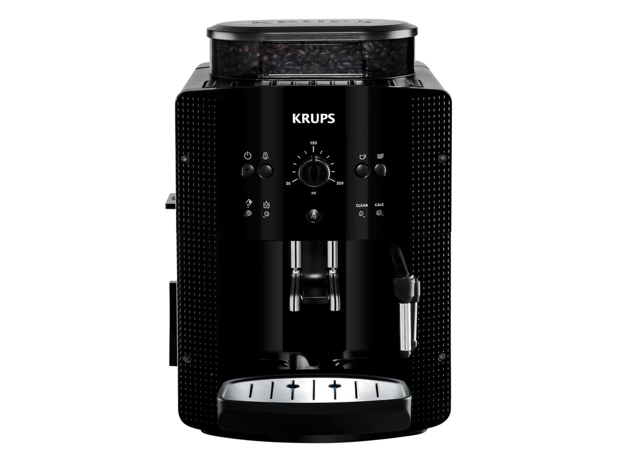 Krups Kaffeevollautomat Arabica Picto EA8108 in Schwarz mit Milchdüse - Bild 3