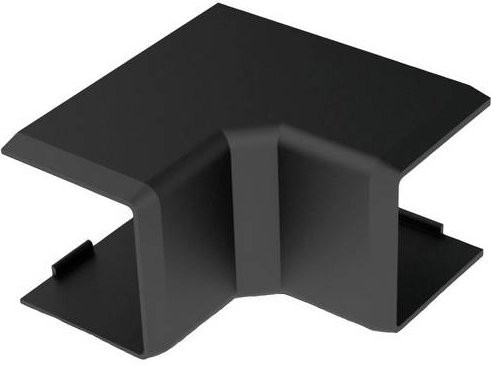 KOPOS Kabelkanal Inneneck 8625_FB Schwarz B: 20 mm, H: 20 mm - Bild 1