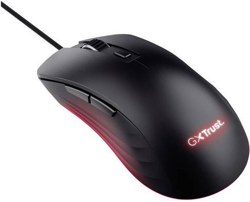 Trust GXT 924 Ybar+ Pro Gaming-Maus Schwarz mit 25600 dpi und 6 Tasten - Bild 2