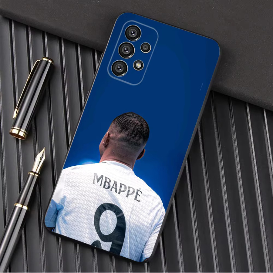 Handyhülle Football Star Cool M-MbappeS-S für Samsung Galaxy A13, A21s, A22, A31, A32, A52, A53, A71, A80, A91 in Schwarz - Bild 2