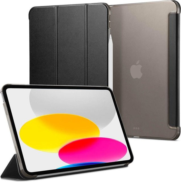Spigen Smart Fold Schutzhülle für iPad 10.9 (2022) und iPad 11 (2025) in Schwarz - Bild 1