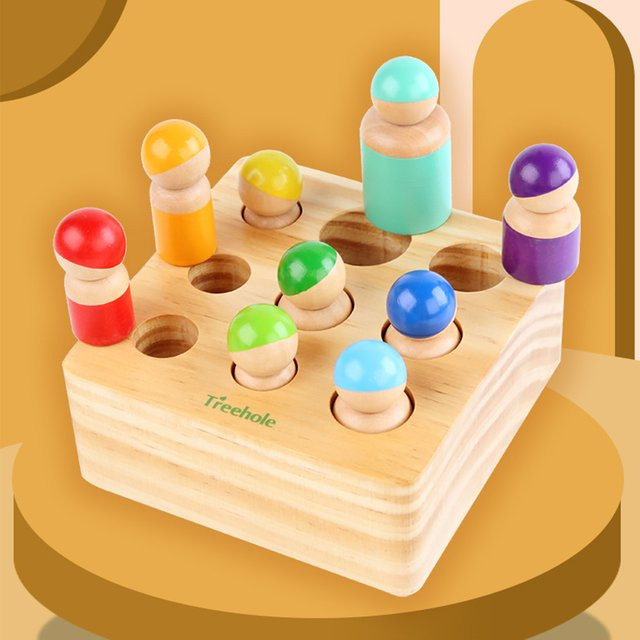 Battoom Bösewicht Zylinder 3D Puzzle Holz Bunt - Bild 1