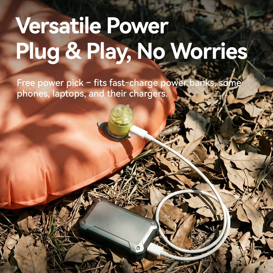 Qunature Elektrische Mini Luftpumpe Quantum-Pumpe für Camping, Luftmatratzen und Pool-Floats - Bild 2