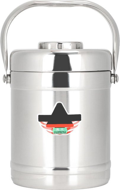 CosyHome Vakuumisolierte Lunchbox aus Edelstahl mit Trennfächern, White, 1,8 l - Bild 1