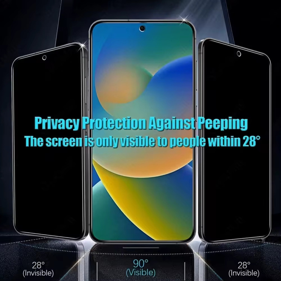 Xiaomi Sichtschutz Panzerglas Set für Poco X8 Pro Max M6 Pro X6 Pro F7 Pro X7 Pro M7 F4 F3 C3 in Transparent - Bild 2