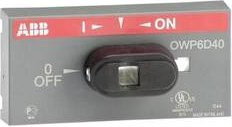 ABB OWP6D40 Parallelmechanismus für 3- oder 4-polige Schalter in Grau - Bild 1