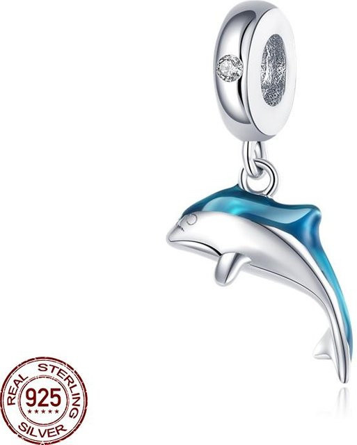 Allbestart Charm-Perle, 925 Silber, Zirkonia, Affe, Damen - Bild 1