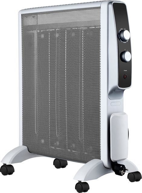 Vale Micathermic Heizkörper HY-200B 2000W Weiß, B: 61,5 cm, H: 56,0 cm, T: 26,5 cm - Bild 1