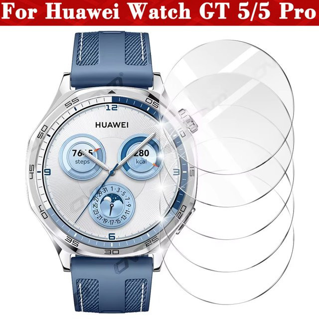 Huawei Uhrenschutzfilm, Glas, transparent, für GT 5 4 41mm 46mm GT5 Pro - Bild 1