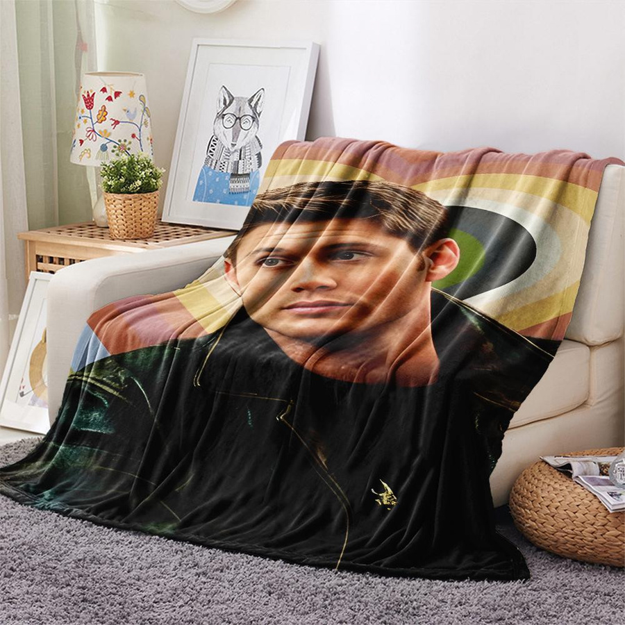 Dean Winchester Druck Flanellblanket in Multicolour, B/B: 130 x 150 cm - Bild 2
