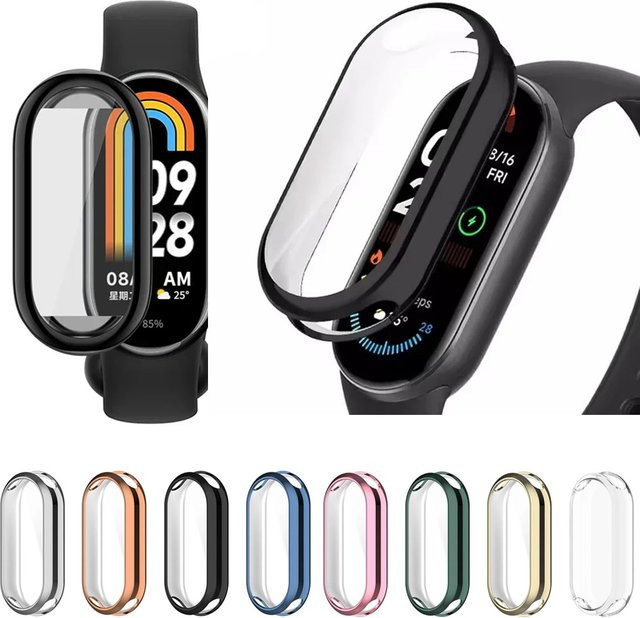 Xiaomi Hülle für Mi Band 10, Silikon, Schwarz, NFC, Unisex - Bild 1