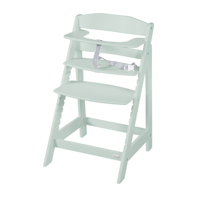 Roba Treppenhochstuhl Sit Up Flex aus Holz in Mint, mitwachsender Hochstuhl bis zum Jugendstuhl - Bild 1