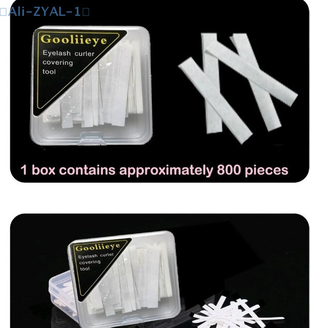 JETTING Wimperndauerwelle Papier, 1000 Stück, Unisex - Bild 1