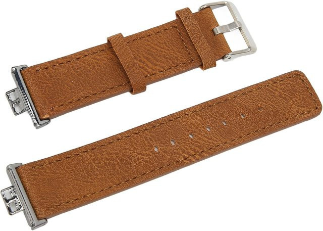 DIYelecs Uhrenarmband Leder, Braun, Unisex - Bild 1