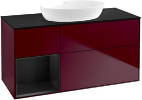 V&B Waschtischunterschrank Finion in Blau, B/T/H: 120 x 50,1 x 50,1 cm - Bild 1