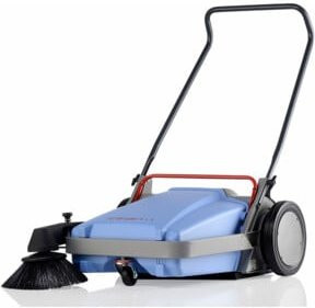 Kränzle 1 + 1 Profi-Handkehrmaschine mit Nylon-Einzelbürste und Kehrschaufelprinzip - Bild 1