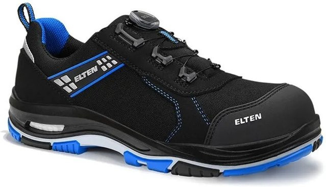 Elten Sicherheitshalbschuh IAN XXTP Pro BOA BLUE Low ESD S3 S3 Mikrofaser und Textil in Blau und Schwarz Größe 42 - Bild 1
