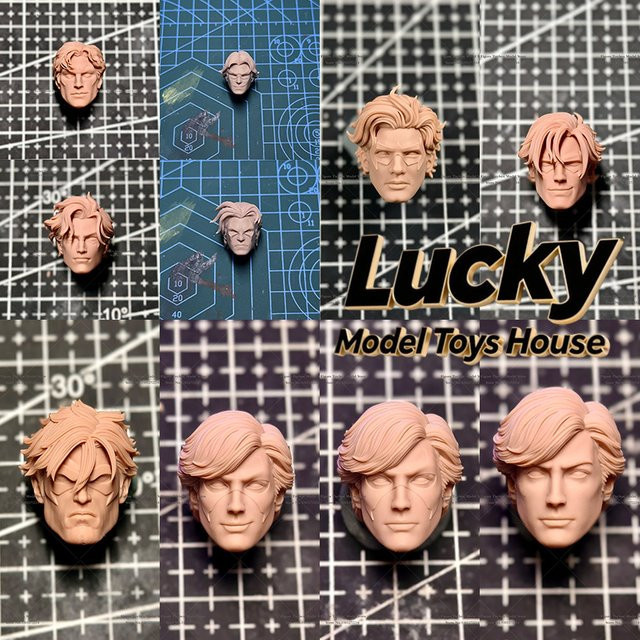 Bandai DC Nightwing Assistant Dick Grayson, unbemaltes Kopfskulptur-Modell, Zubehör - Bild 1