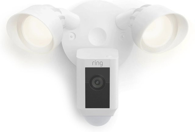 Ring Floodlight Cam Wired Plus Flutlichtkamera in Weiß - Bild 1