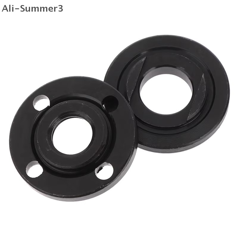 Innenflanschmutternsatz aus Stahl für Winkelschleifer mit M14 Welle, Blued Black Metalldruckplatte für 125 mm, 150 mm, 180 mm und 230 mm - Bild 5