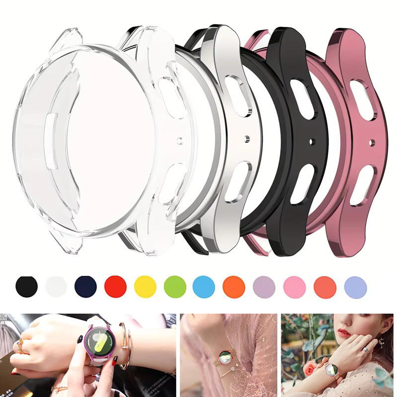Samsung Uhrenzubehör Hülle, Silikon, transparent, Galaxy Watch 4 5 6 7 - Bild 2