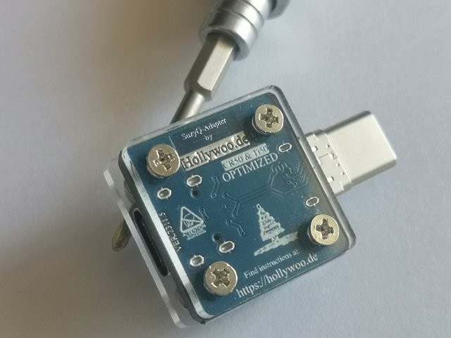 SuzyQ-Adapter CCD-Debugging-Board für Chromebooks CR50/FLIP Chip Optimized in Blau als Ersatz für SuzyQable und CCD-Kabel - Bild 1