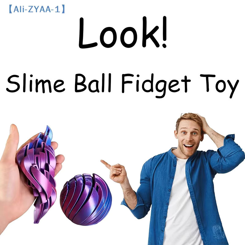 JETTING Ball Fidget Toy, Twistsphere Gear Liquid Flow Ball, mit rotierendem Angstlinderungsspielzeug - Bild 2
