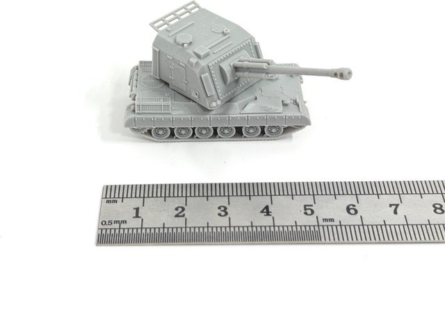 Tusk Model AMX-AuF1 Selbstfahrende Pistolenmodellbausätze, Maßstab 1:144 - Bild 1