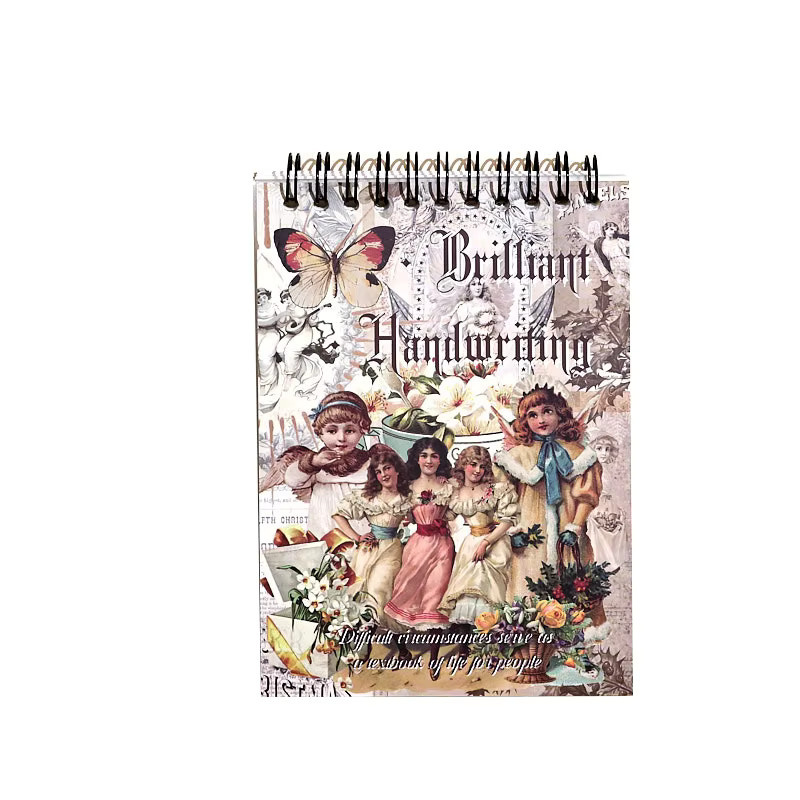 Retro Europäisches Illustrations-Stickerbuch mit 40 Stück klassischen Kunstmustern für Scrapbooking und DIY-Dekoration in Multicolour - Bild 4