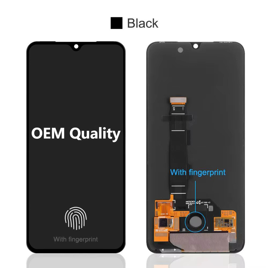 Xiaomi Mi 9 SE AMOLED LCD Display mit Touchscreen Digitizer und Rahmen in Schwarz - Bild 4