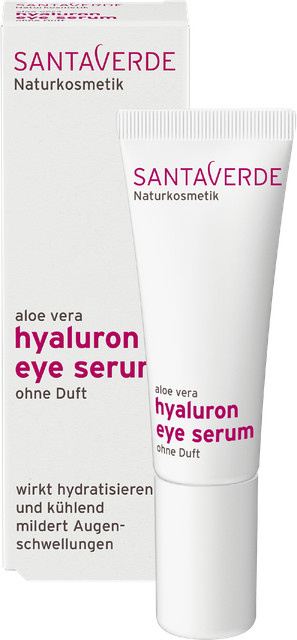 Santaverde Hyaluron Augen-Serum, Hyaluronsäure, Aloe Vera, Empfindliche Haut - Bild 1