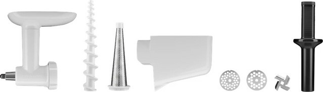 KitchenAid Fleischwolf- und Pürieraufsatz 2-tlg. 5KSMFVSFGA - Bild 1
