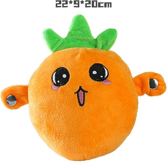 Yiran toy Bananenfrucht Plüschpuppe, Musikrhythmus Induktionsspielzeug, ab 14 Jahren - Bild 1