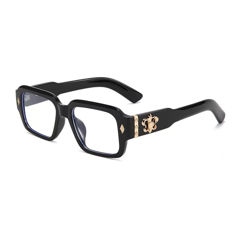 CS Cojos Korrektionsbrille, Vollrand, Metall, Square, Unisex, Schwarz - Bild 2