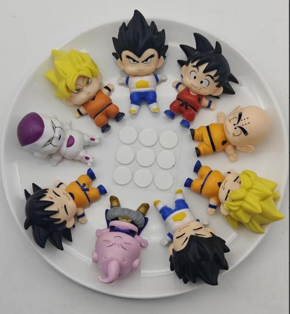 Fashnics Dragon Ball Goku Vegeta Buu Freeza Figuren 9-teiliges Set - Bild 1
