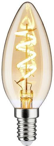 Paulmann LED Kerzenform E14 Gold, dimmbar, warmweiß, Durchmesser: 35 mm, Höhe: 98 mm - Bild 1