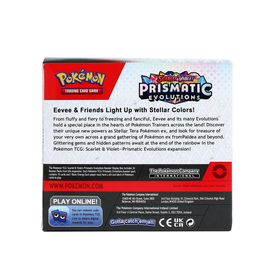 Bandai Pokémon Prismatic Evolutions Scarlet Violet 151 Destined Rivals Black Bolt, Englische Booster-Kampfkarten, ab 6 Jahren - Bild 2