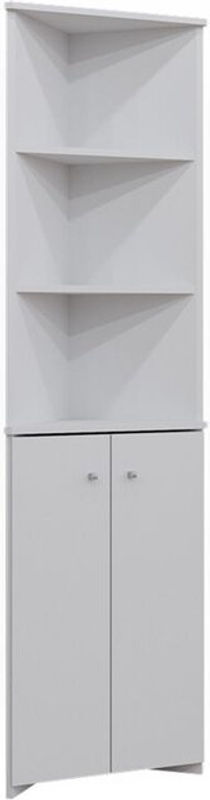 Vicco Badschrank Fynn Eckschrank in Weiß mit 2 Türen, B: 36 cm, H: 175 cm - Bild 2