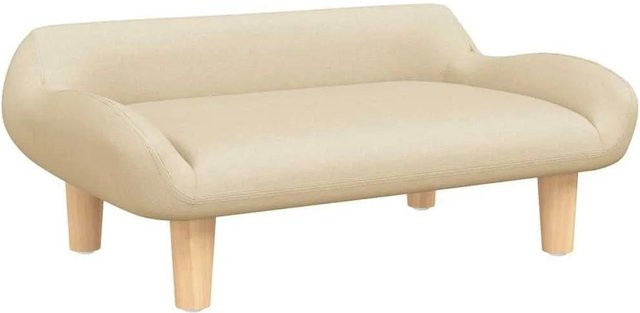 vidaXL Hundebett Sofa in Creme aus Stoff mit B/T/H: 70 x 40 x 24 cm - Bild 1