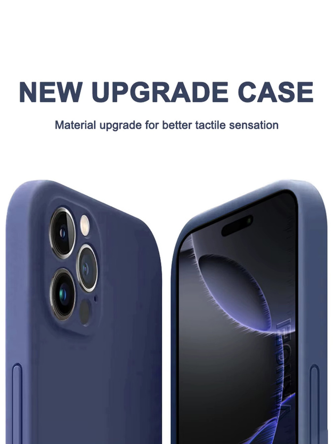 VOUVI Objektivschutzhülle für iPhone 11 bis 17 Pro Max und Air 14 bis 16 Plus in Schwarz - Bild 2