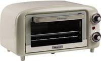 Ariete Mini-Backofen Vintage in Beige mit Timer und Glasfront, B/T/H: 37 x 37 x 21 cm - Bild 1