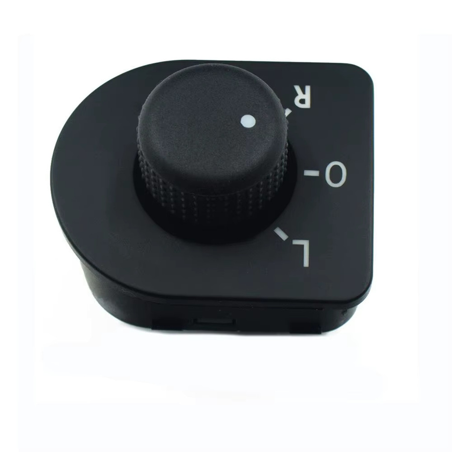 YAKZOLIX Spiegel-Steuerschalter Einstellknopf in Schwarz für VW Passat B5 B5.5 Golf Mk4 Bora 1J - Bild 2