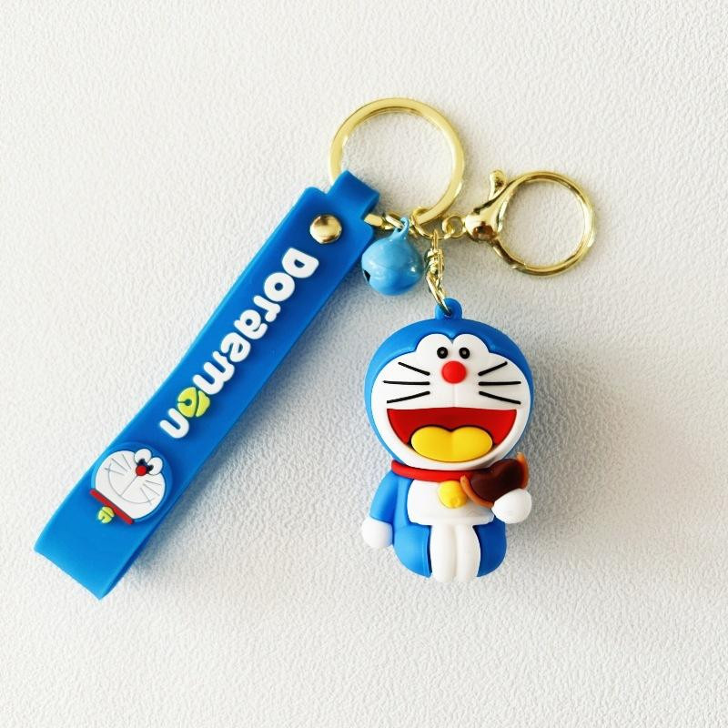 Yiran toy 1 Doraemon Schlüsselanhänger Silikonpuppe Bunt / Mehrfarbig - Bild 2