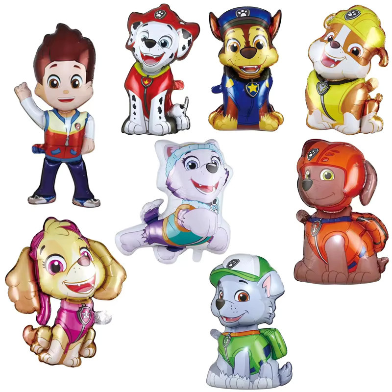 Paw Patrol Ballon Charaktere, DIY Party Dekoration, Kinderspielzeug, Zubehör - Bild 3