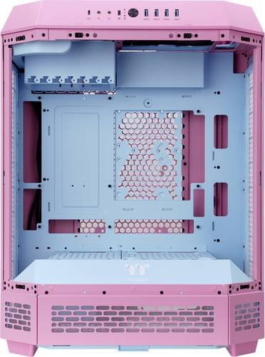 Thermaltake The Tower 600 Bubble Pink Midi-Tower PC-Gehäuse in Pink und Blau - Bild 1