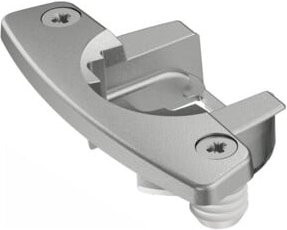 Hettich Topfscharnier Selekta Topf TX 33/52x9 für einteilige Türen in Nickeloptik Silber - Bild 1