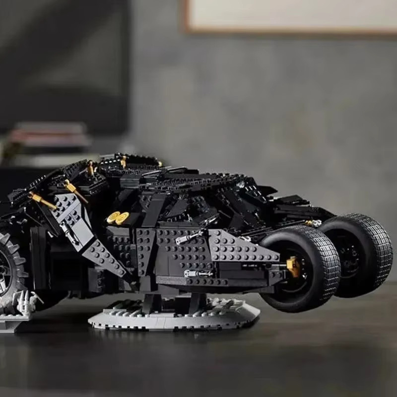 JIERAN Chariot Dark Knight Batmobile, Modellbausteine Set, 2049 Teile, ab 14 Jahren - Bild 2