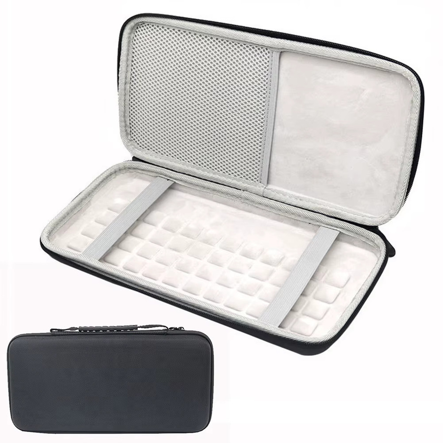 EVA Hartschalen-Etui für Logitech MX Keys Mini kabellose Tastatur in Schwarz - Bild 3
