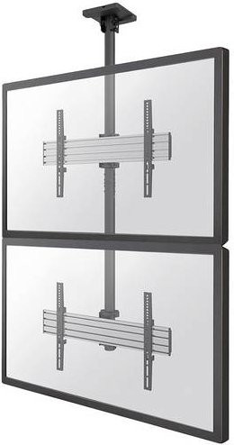 Neomounts NMPRO-C12 Monitor-Deckenhalterung in Schwarz für Bildschirme von 32 bis 65 Zoll, schwenkbare Deckenhalterung - Bild 1