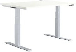 Schäfer Shop Genius Schreibtisch MODENA FLEX elektrisch höhenverstellbar weiß B/T/H: 120 x 80 x 64,5-129 cm - Bild 1